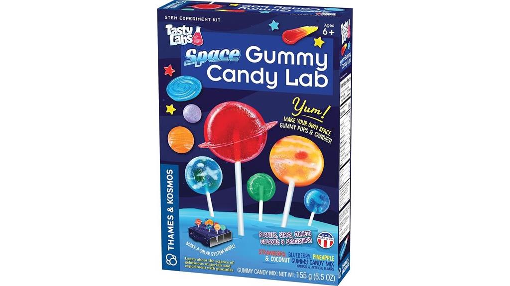 space themed candy craft kit