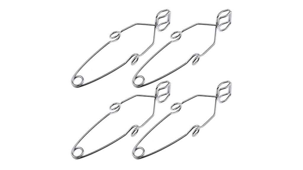 steel wire test tube clamps