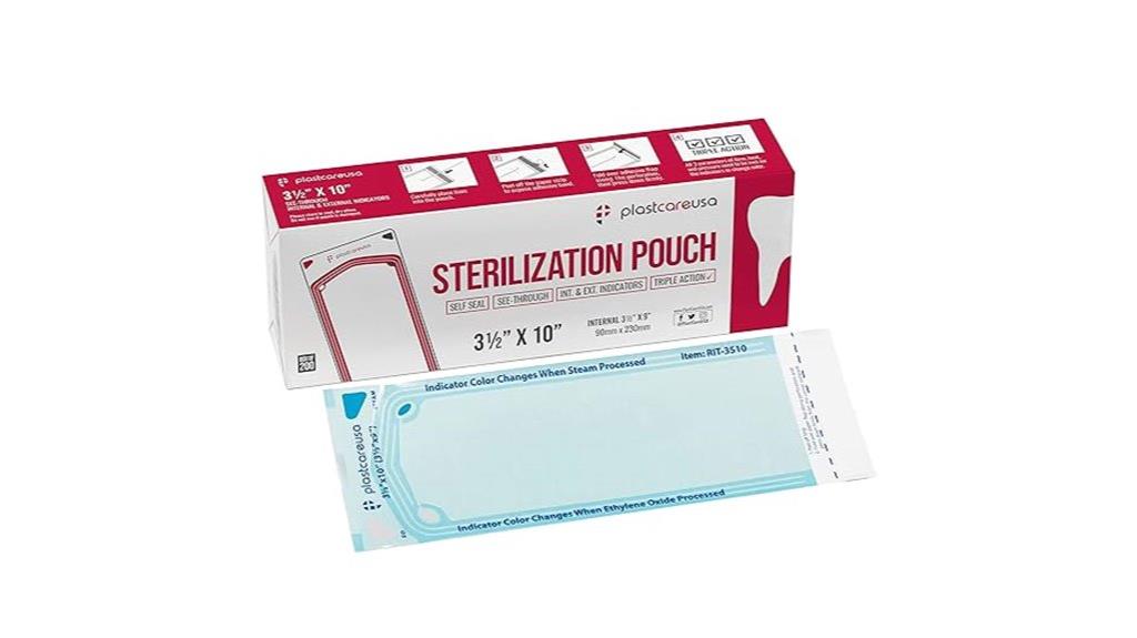 sterilization pouches 200 pack