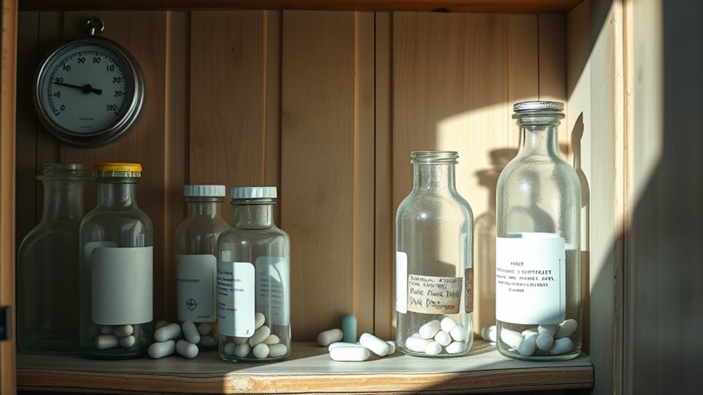 store drugs in proper conditions