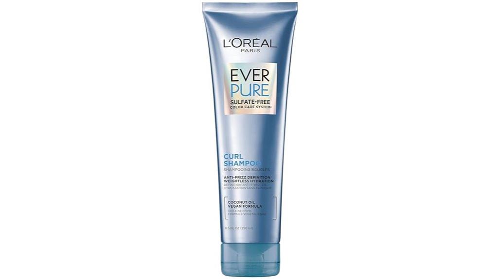 sulfate free curly hair shampoo