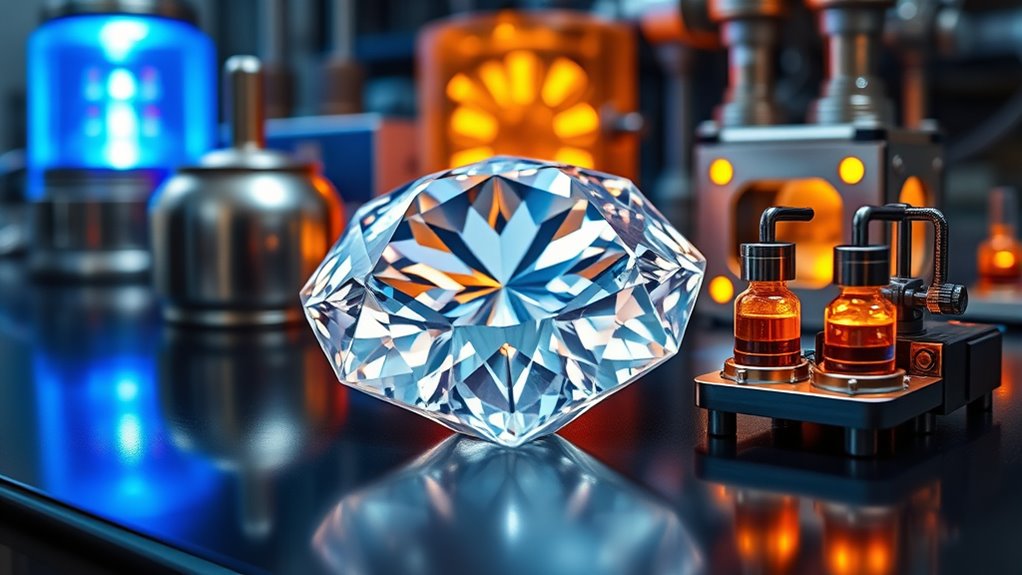synthetic diamond manufacturing advancements