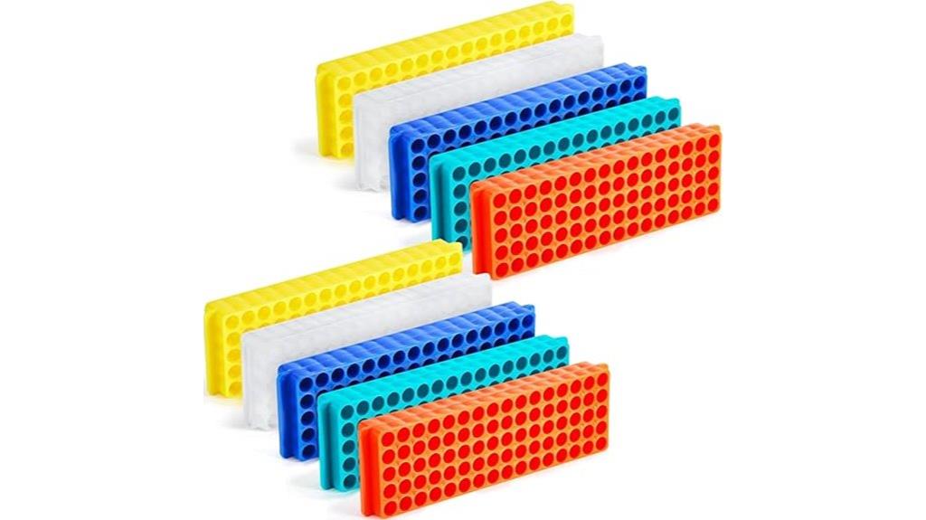 ten tube rack set