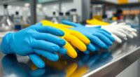 top lab chemical gloves