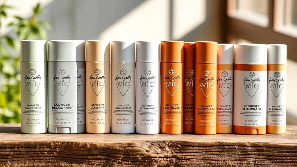 top natural aluminum free deodorants