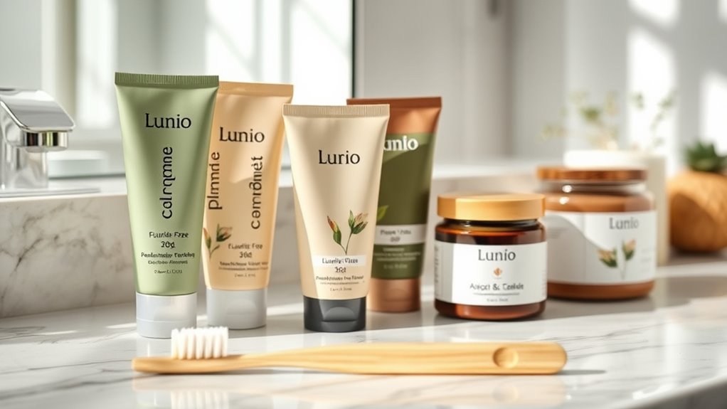 top natural fluoride free toothpastes
