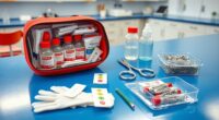 top science lab first aid kits
