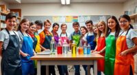 top student lab aprons