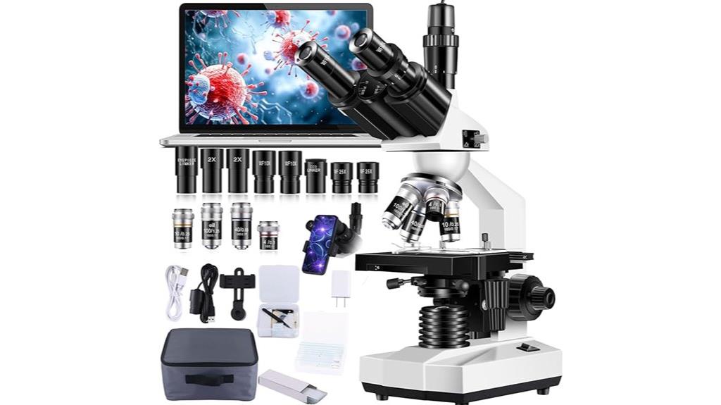 trinocular hd usb microscope