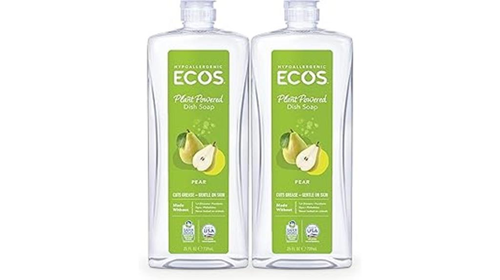 two pack ecos dish soap