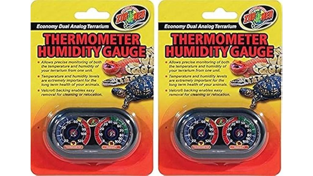 two pack thermometer hygrometer