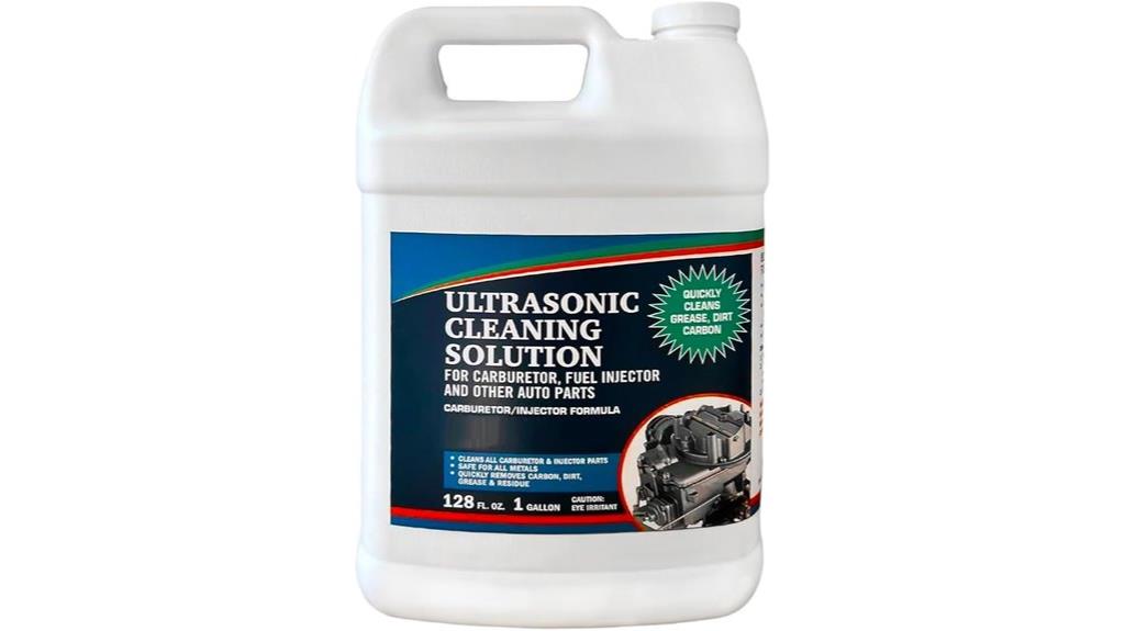ultrasonic carburetor cleaning solution