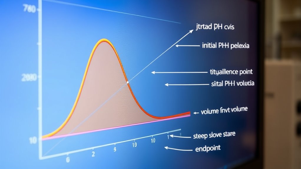 understanding titration curve features