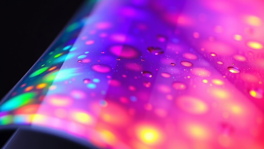 uniform defect free oled layers