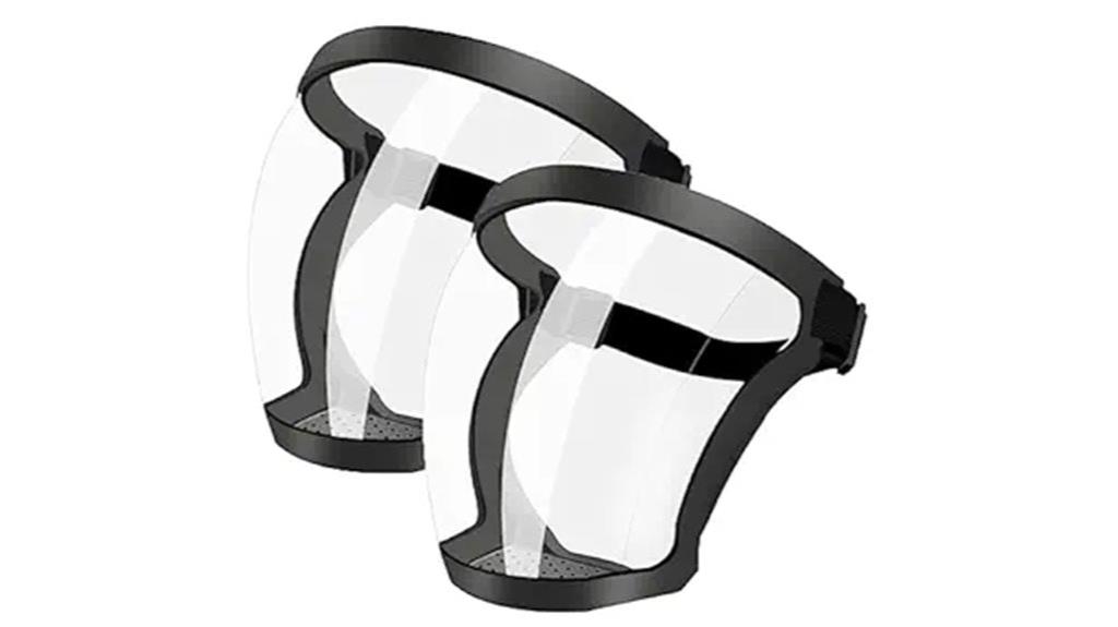 unisex cycling face shields