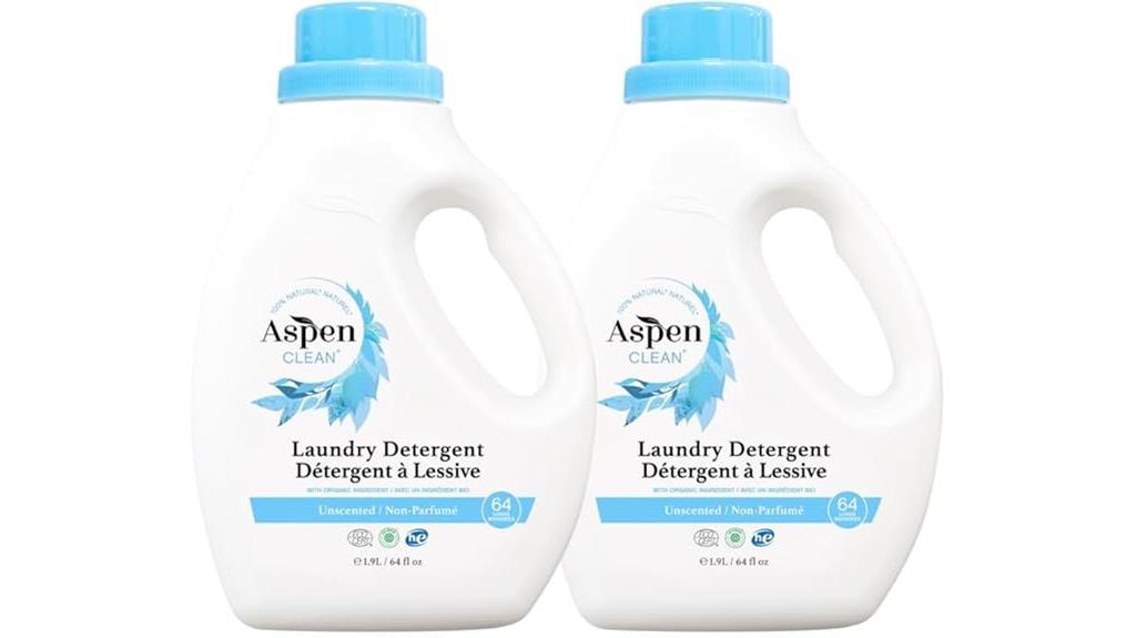 unscented natural laundry detergent