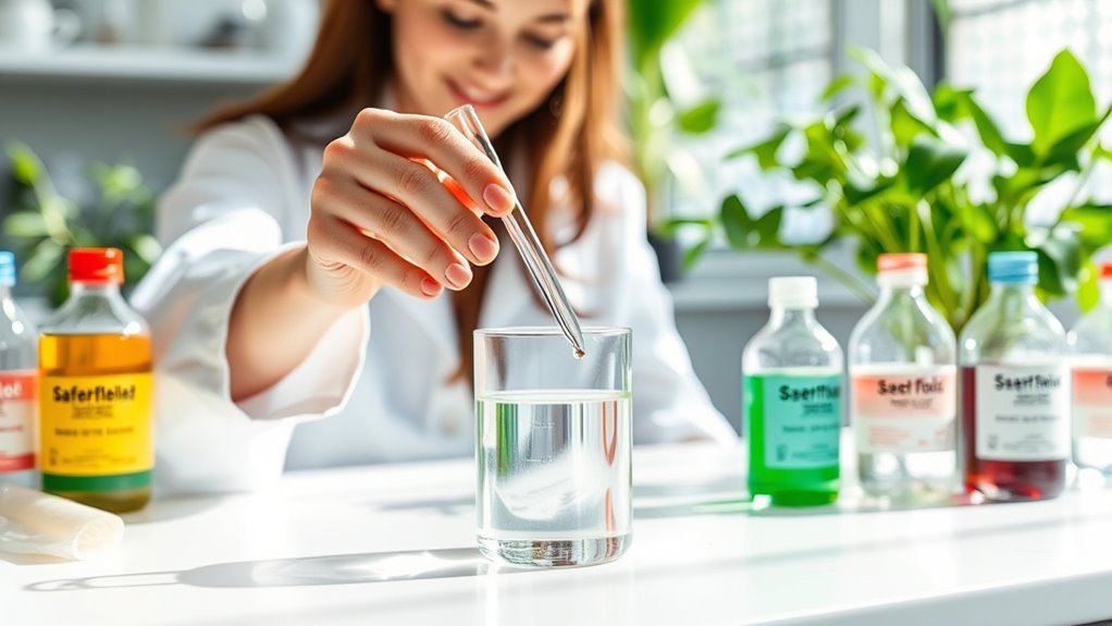 use safer green solvents