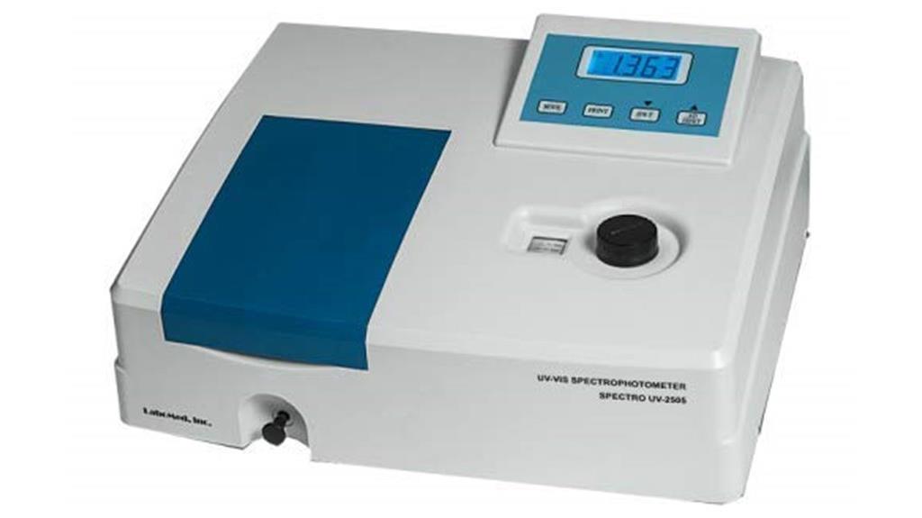 uv spectrophotometer model 2505