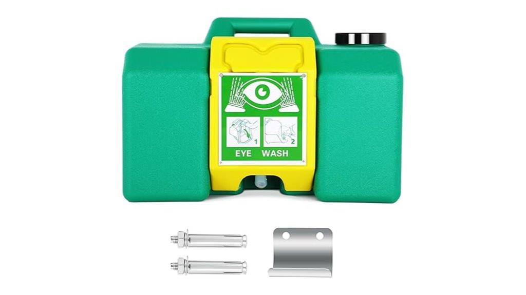wall mounted 8 gallon eyewash