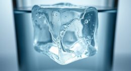water expands when freezing