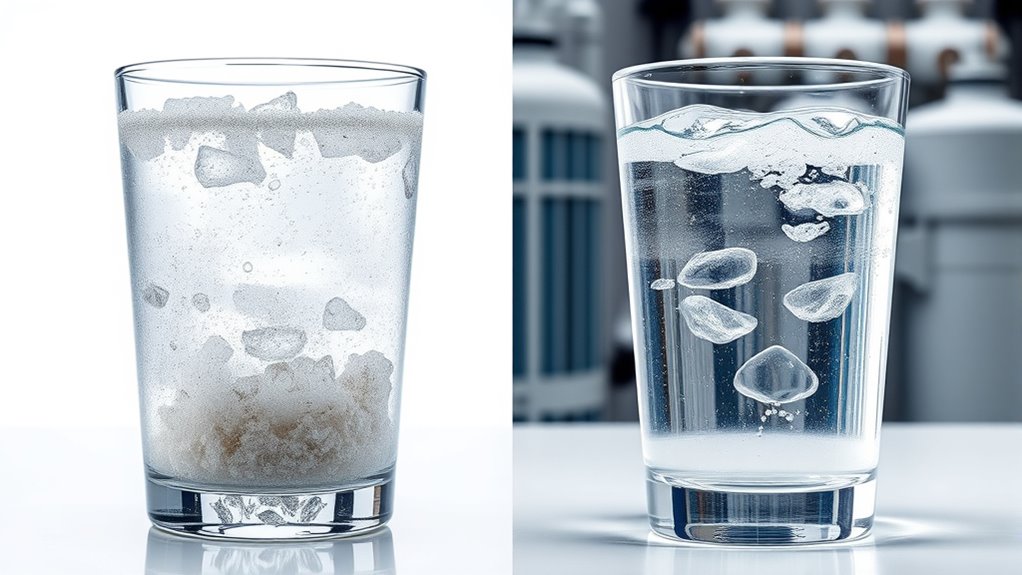 water hardness comparison techniques