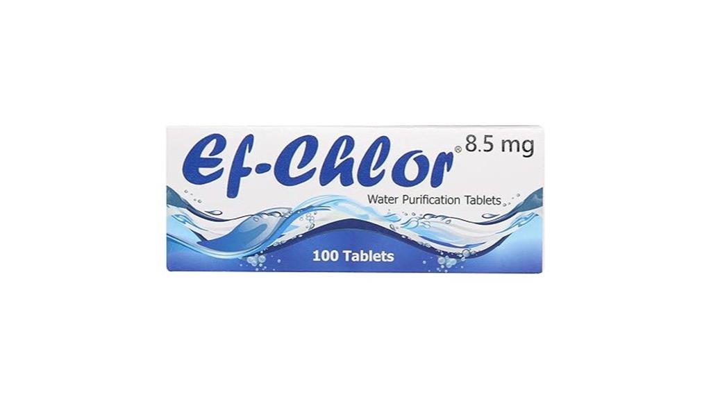 water purification tablets