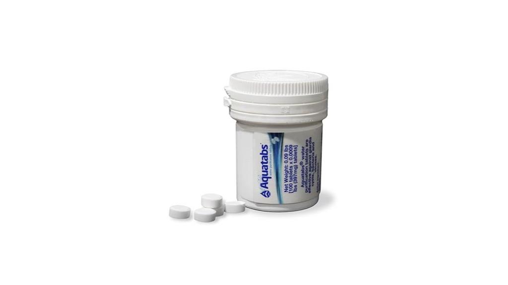 water purification tablets 397mg