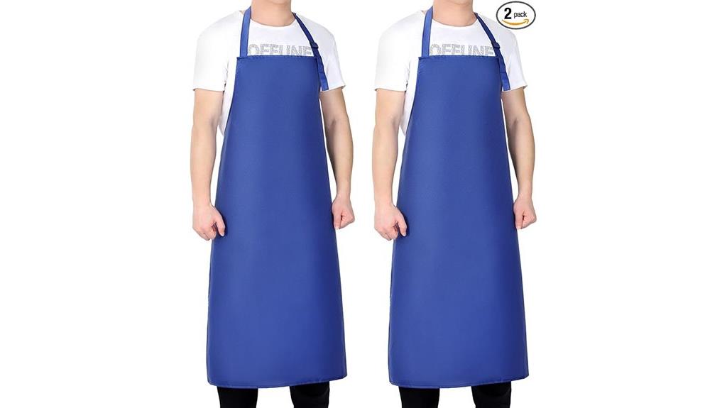 waterproof vinyl apron pack