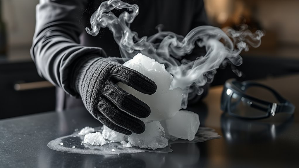wear protective gear and ventilation