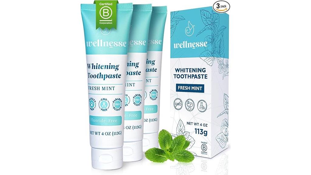 whitening hydroxyapatite toothpaste pack