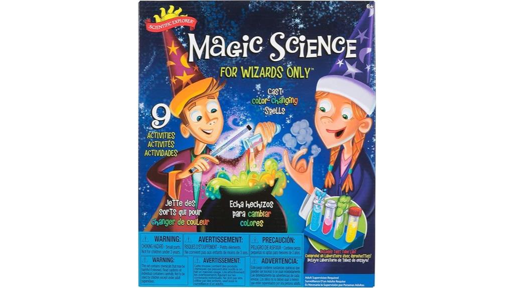 wizard themed science experiments