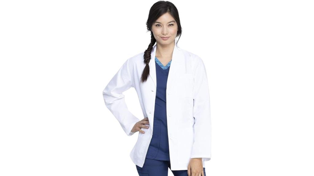 women s 28 inch poplin coat