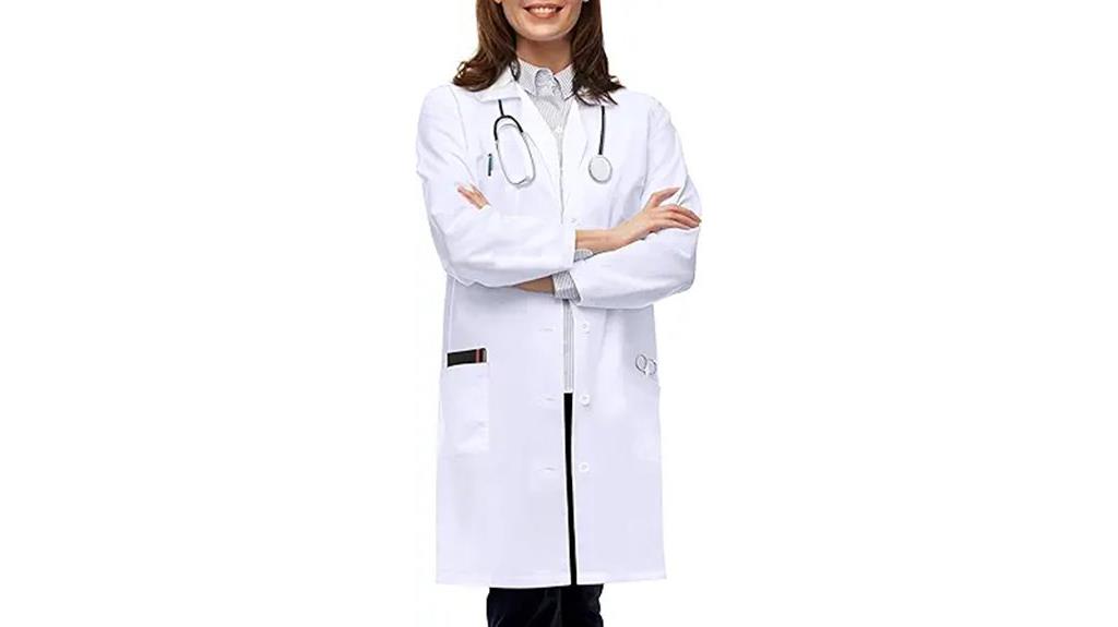 women s long sleeve lab coat