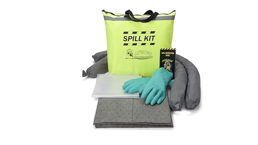 yellow spill response kit