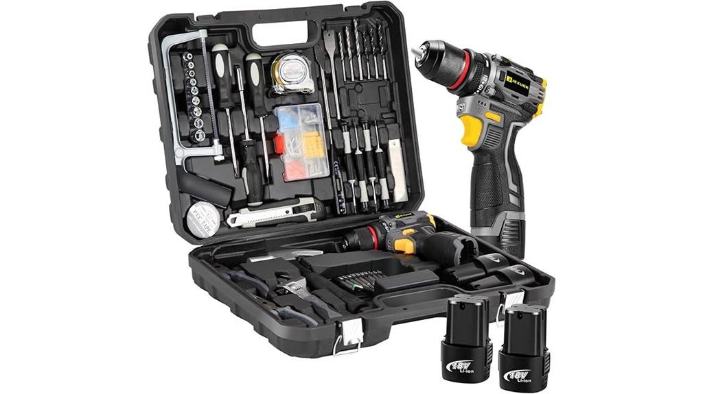 18v brushless drill set