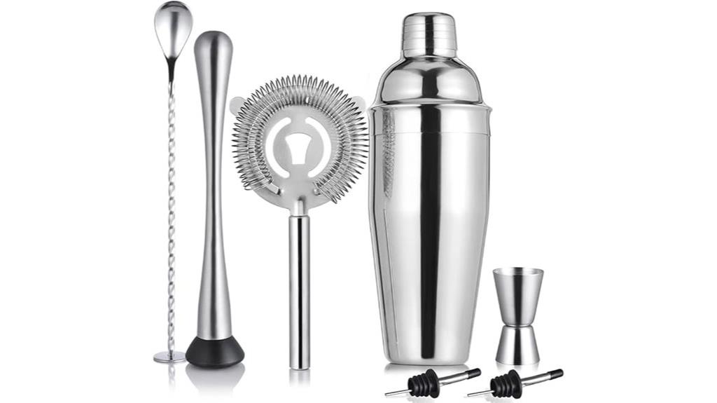 24 oz stainless steel shaker