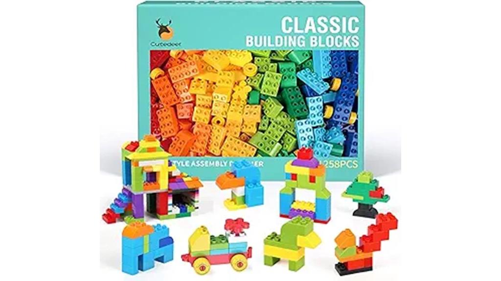 258 piece building blocks