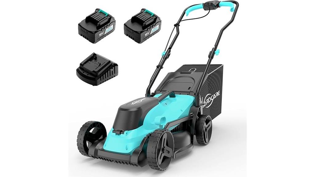36v cordless lawn mower