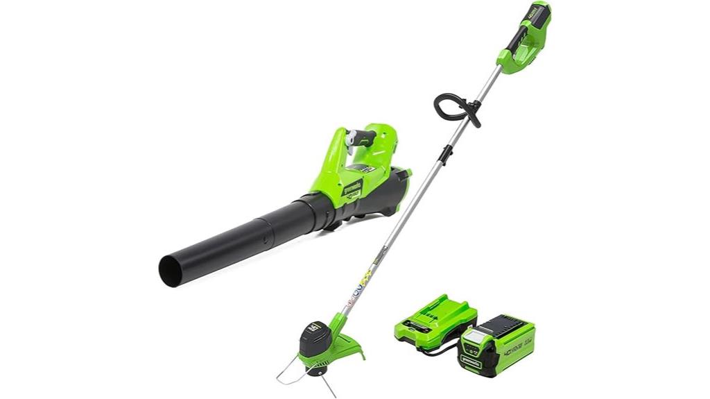 40v trimmer and blower