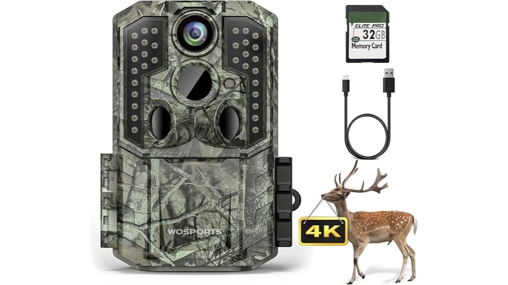 48mp 4k wildlife camera
