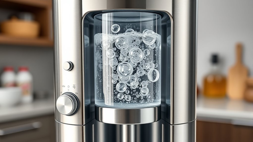 adjustable carbonation and eco friendliness