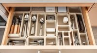 adjustable drawer organizer options