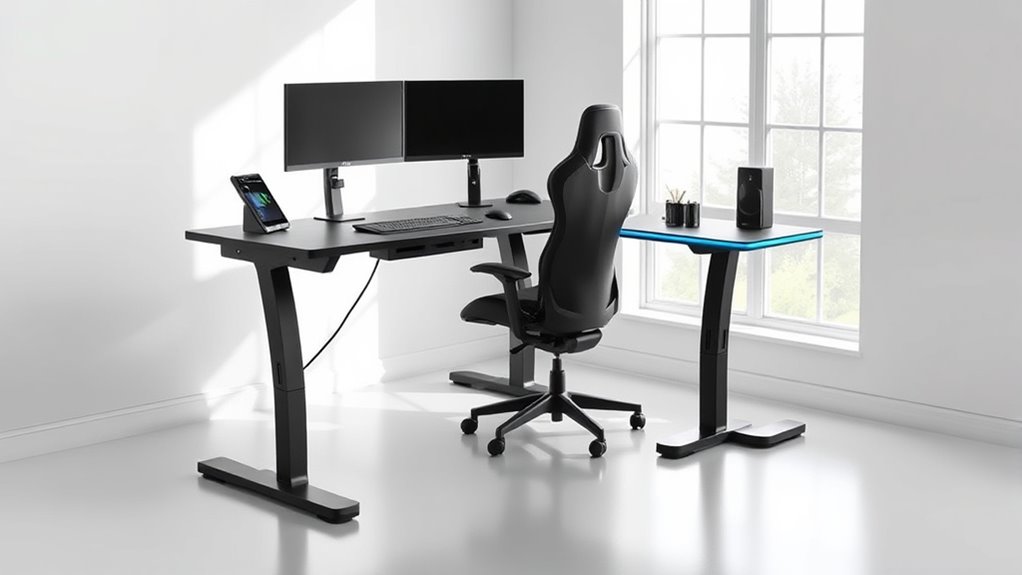 adjustable spacious stable ergonomic