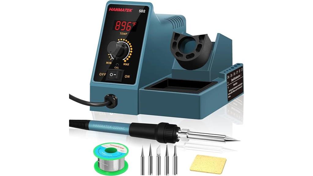 adjustable temperature soldering station