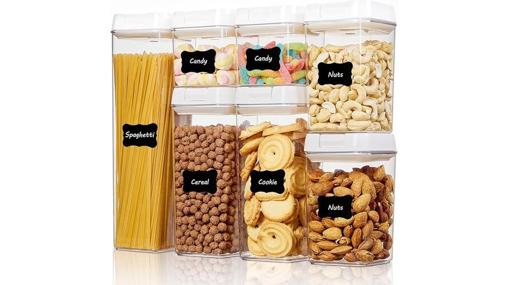 airtight food storage set