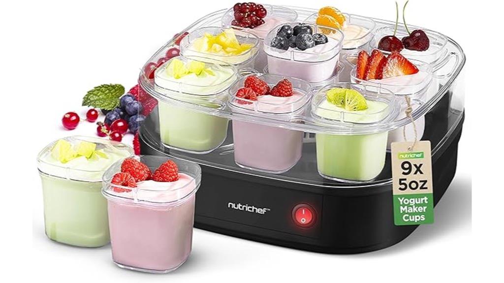 automatic 9 cup yogurt maker