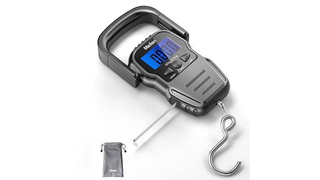 backlit lcd luggage scale