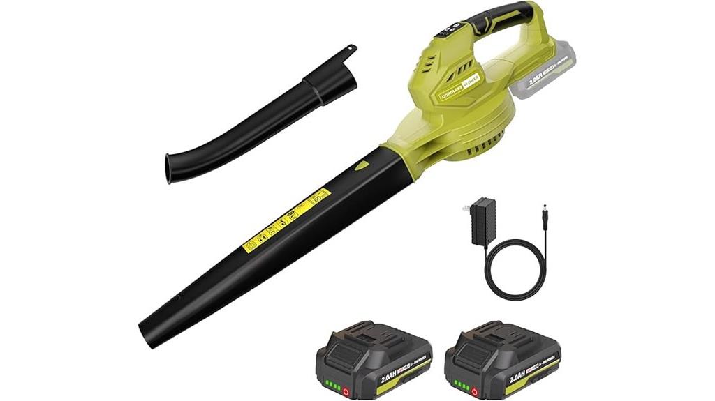 battery powered leaf blower