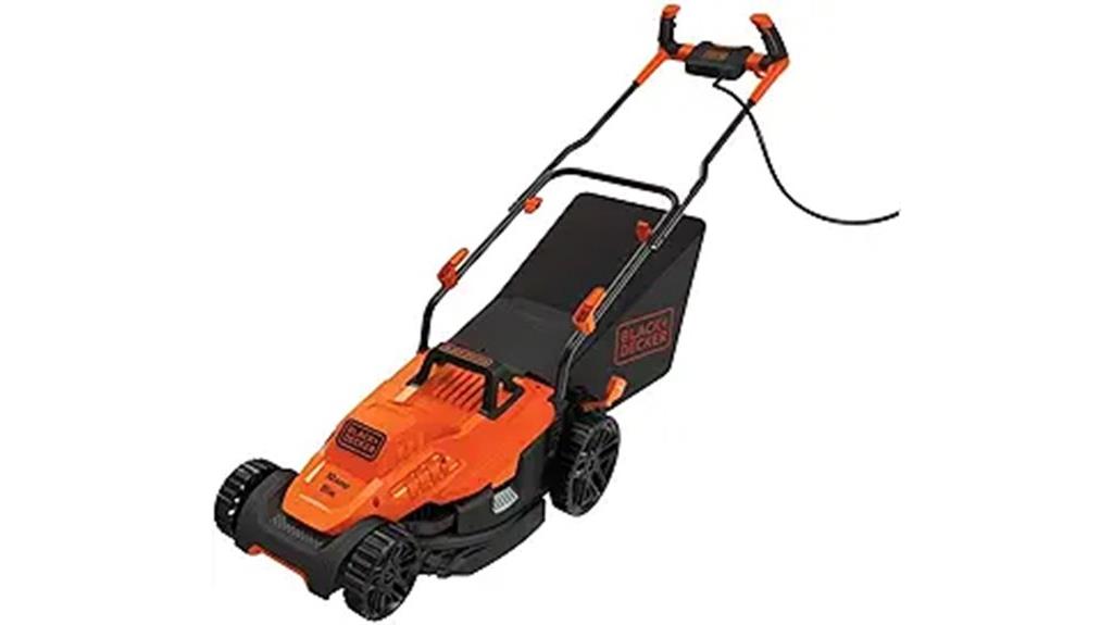 black decker 15 inch electric mower
