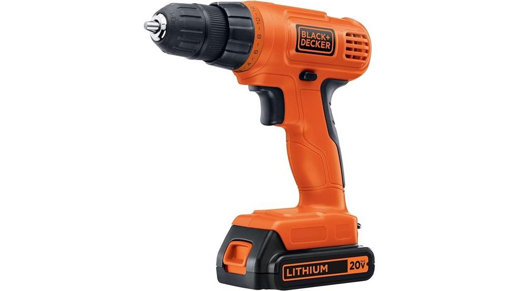 black decker cordless drill kit